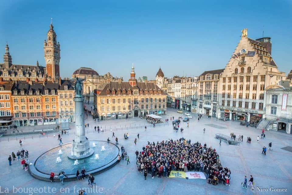 Hyper Centre Lille Appt. 6 Personnes Confortable Pour Famille Ou Amis Esterno foto